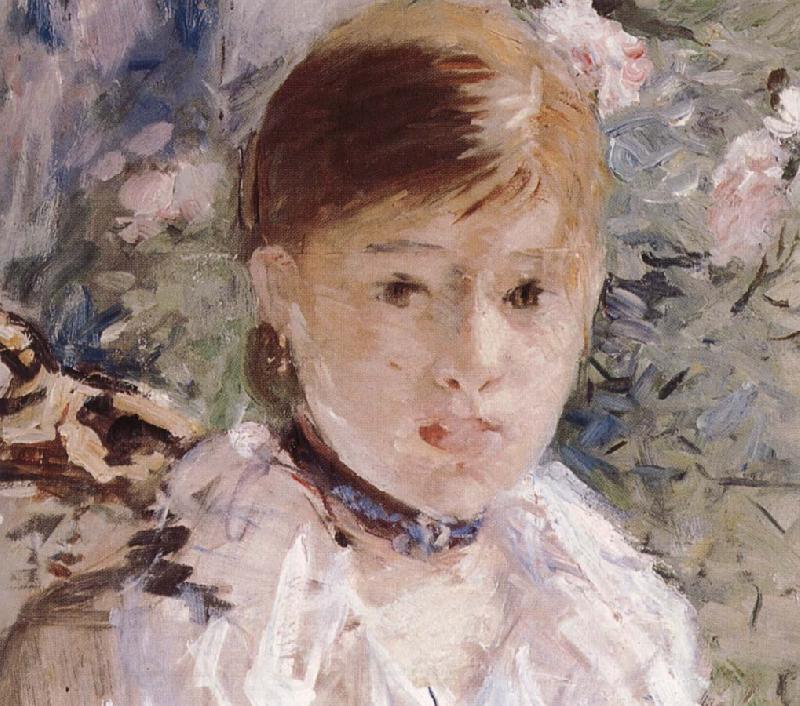 Berthe Morisot Detail of the  Woman near the window France oil painting art